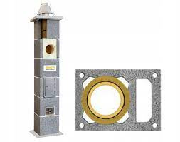 Komin systemowy HOCH Uniwersal fi 200 z pojedynczą wentylacją – 8 m