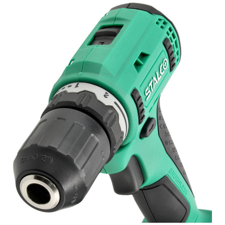Wiertarko-wkrętarka akumulatorowa DS20-55BL STALCO S050197312 + BATERIA
