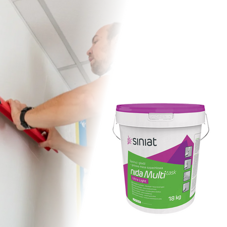 SINIAT Multi Task 18kg lekka gotowa masa szpachlowa
