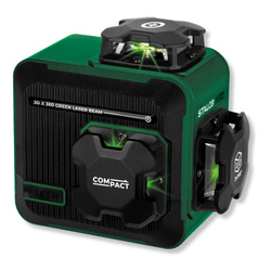 Laser krzyżowy 3D LLS3DG zielony STALCO S058597004