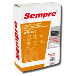 Sempre Klej Do Wełny Uniwersalny 25 kg Zaprawa Klejąco-Szpachlowa