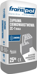 Franspol Zaprawa Cienkowarstwowa Biała M10 25kg