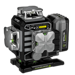 Laser krzyżowy 4D LLP4DG zielony STALCO PERFECT