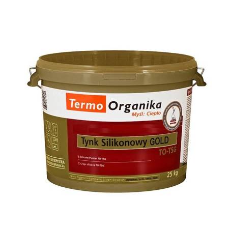 Tynk Silikonowy Gold Termo Organika 25kg baza A 1,5mm